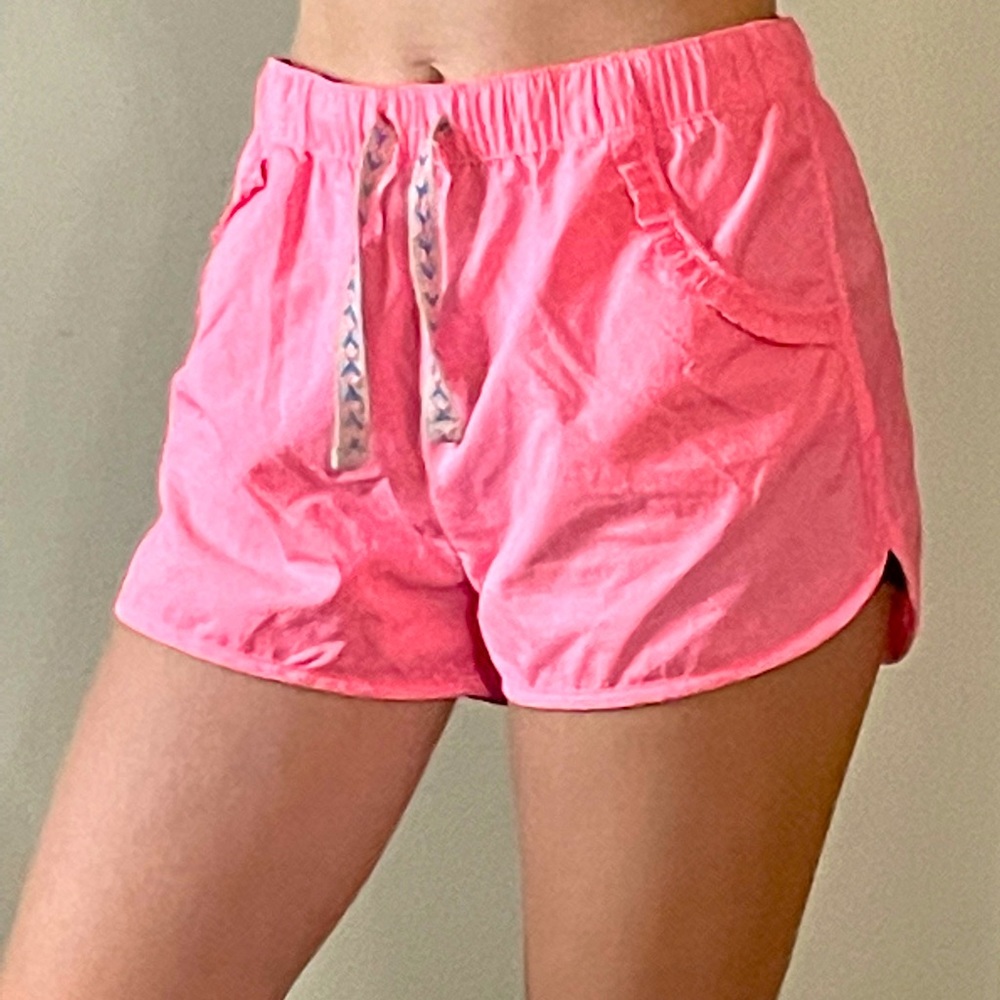 Pink kids shorts